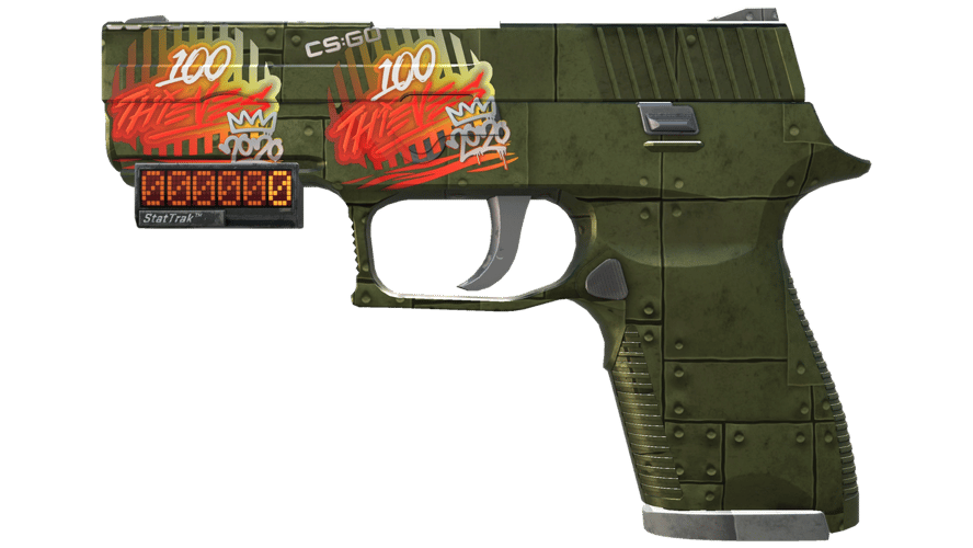 StatTrak™ P250 | Iron Clad (Field-Tested)