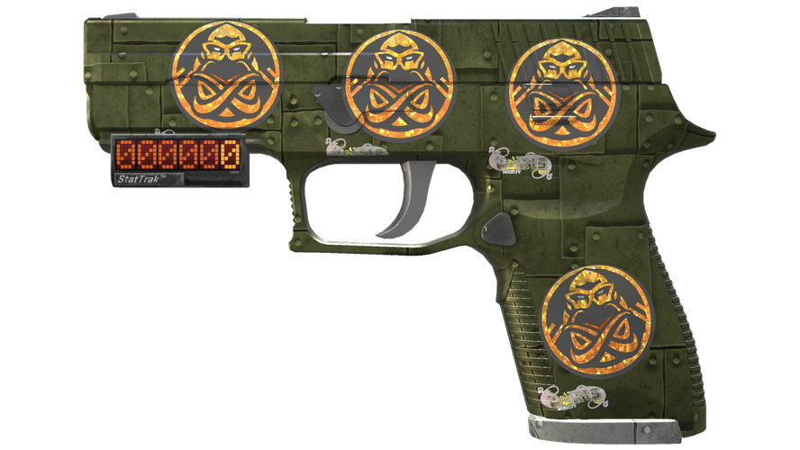 StatTrak™ P250 | Iron Clad (Field-Tested)