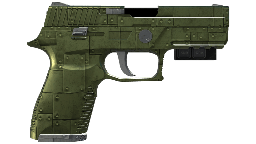 StatTrak™ P250 | Iron Clad (Minimal Wear)
