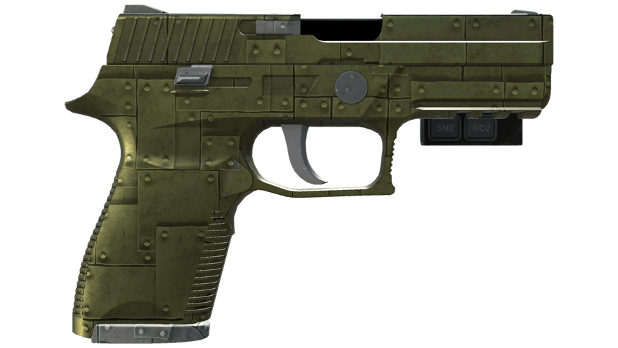 StatTrak™ P250 | Iron Clad (Well-Worn)