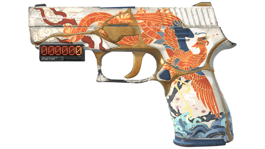 StatTrak™ P250 | Kintsugi (Well-Worn)