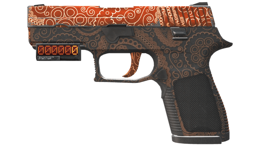 StatTrak™ P250 | Mehndi (Well-Worn)