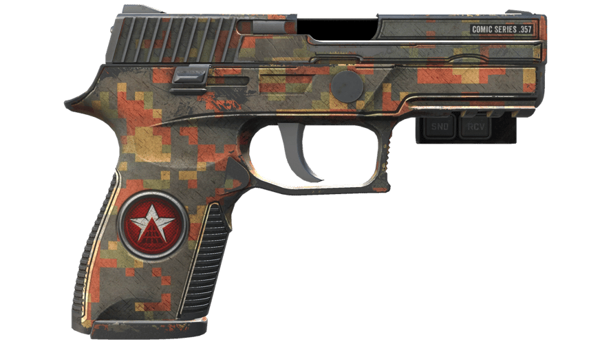 StatTrak™ P250 | Red Rock (Battle-Scarred)
