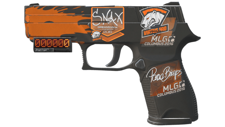 StatTrak™ P250 | Splash (Minimal Wear)