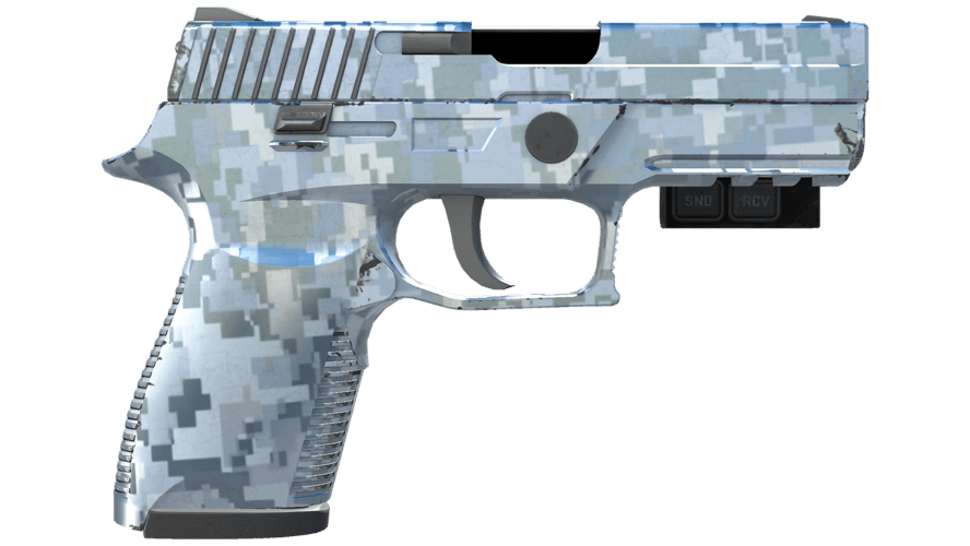 StatTrak™ P250 | Steel Disruption (Minimal Wear)