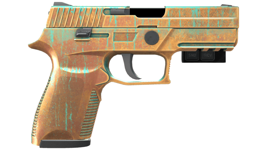 StatTrak™ P250 | Verdigris (Factory New)