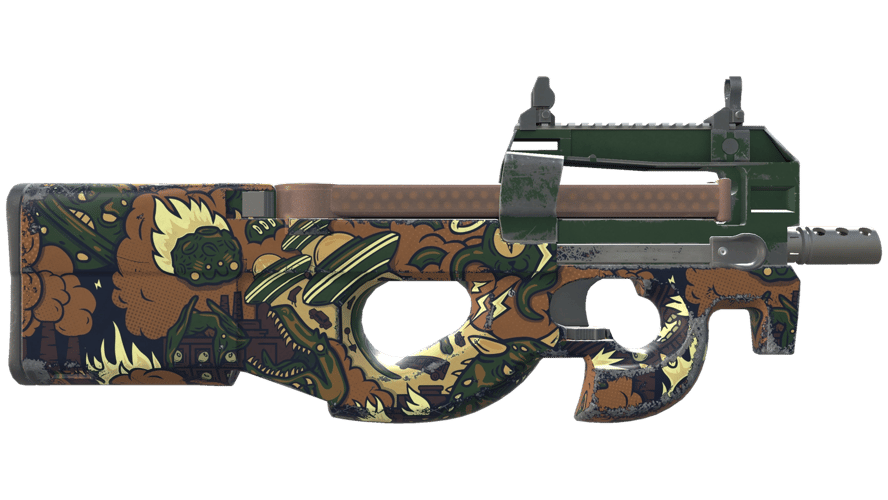 StatTrak™ P90 | Cocoa Rampage (Field-Tested)