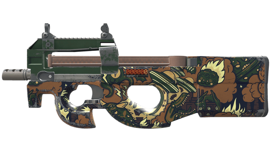 StatTrak™ P90 | Cocoa Rampage (Field-Tested)
