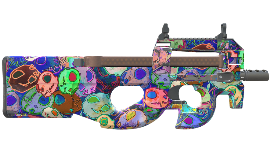 StatTrak™ P90 | Смертоносные кошечки (Немного поношенное)