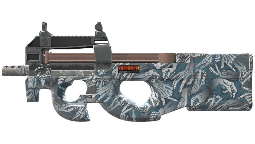 StatTrak™ P90 | Death Grip (Battle-Scarred)