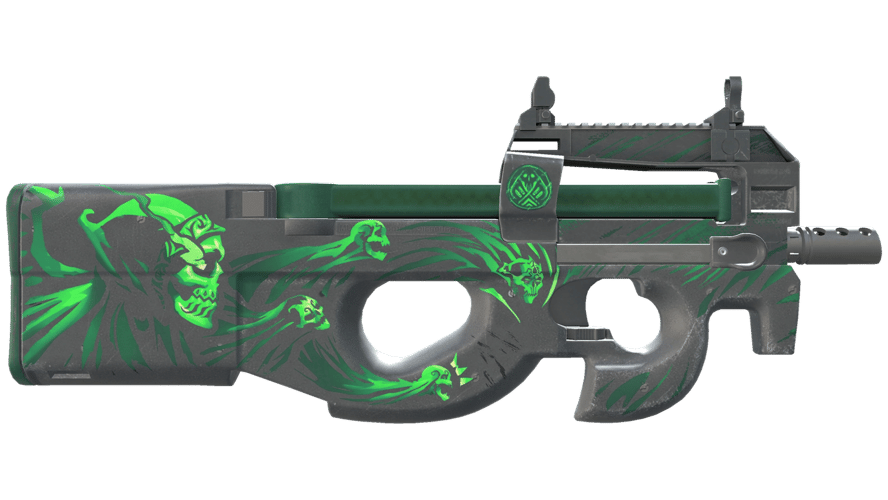StatTrak™ P90 | Grim (Minimal Wear)