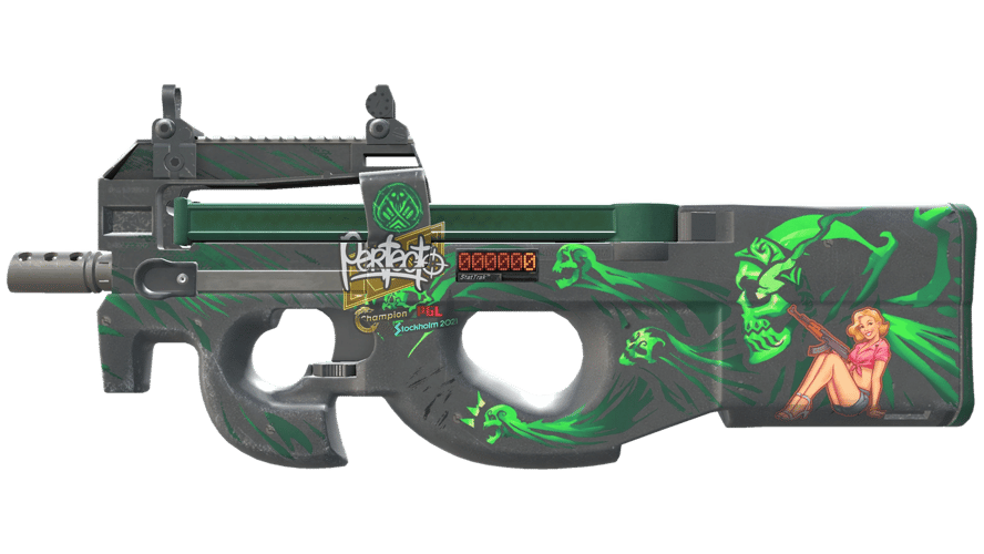 StatTrak™ P90 | Grim (Minimal Wear)