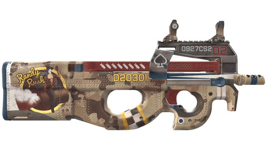 StatTrak™ P90 | Randy Rush (Factory New)