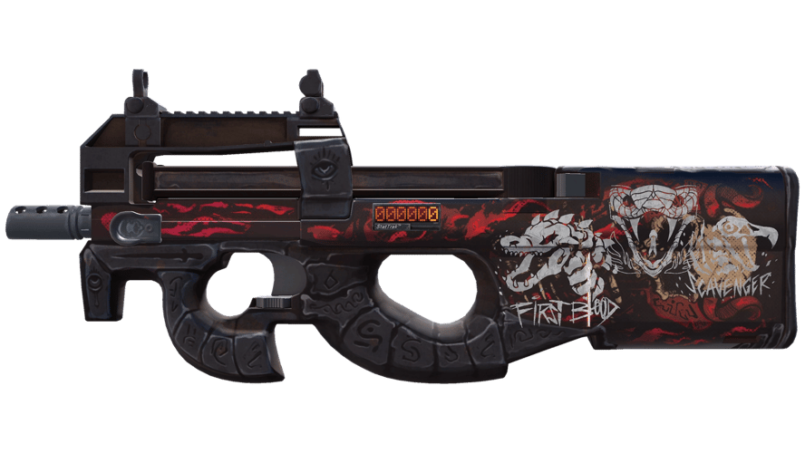 StatTrak™ P90 | Shallow Grave (Field-Tested)