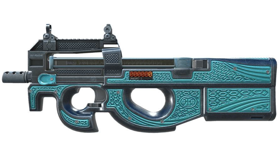 StatTrak™ P90 | Traction (Minimal Wear)