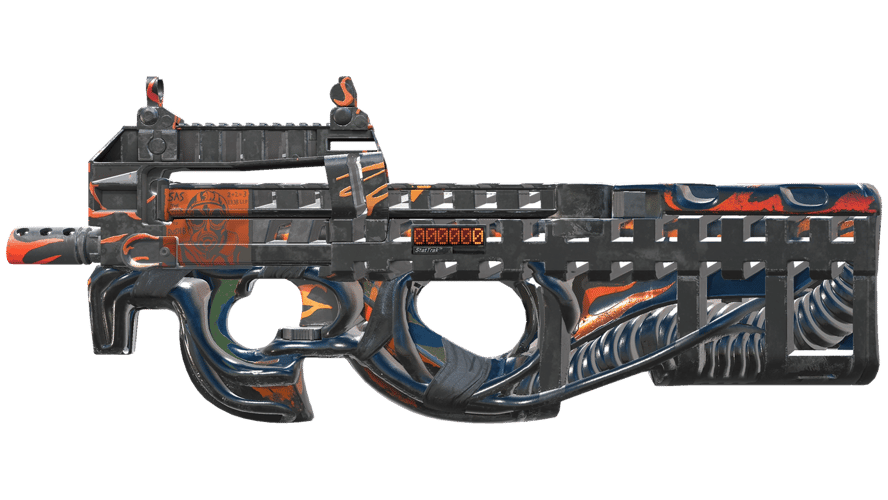 StatTrak™ P90 | Vent Rush (Factory New)