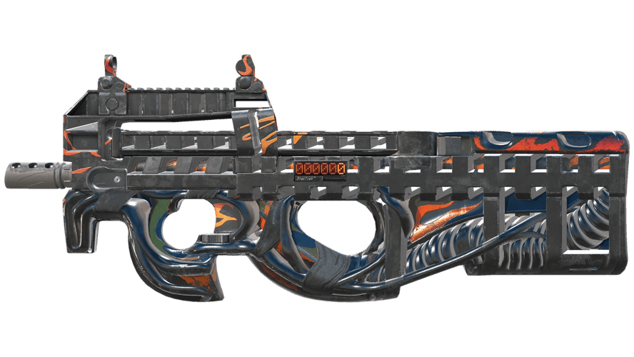 StatTrak™ P90 | Vent Rush (Field-Tested)