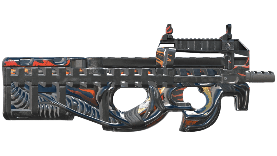 StatTrak™ P90 | Vent Rush (Minimal Wear)