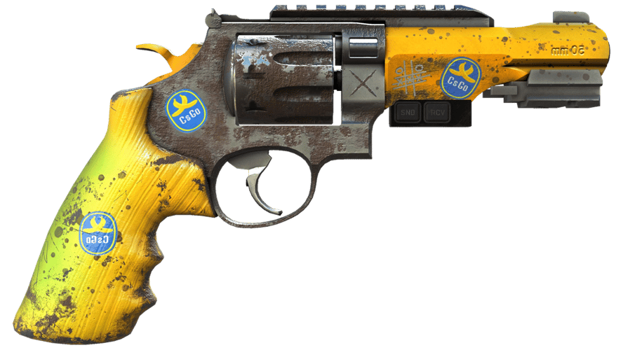 StatTrak™ R8 Revolver | Banana Cannon (Minimal Wear)