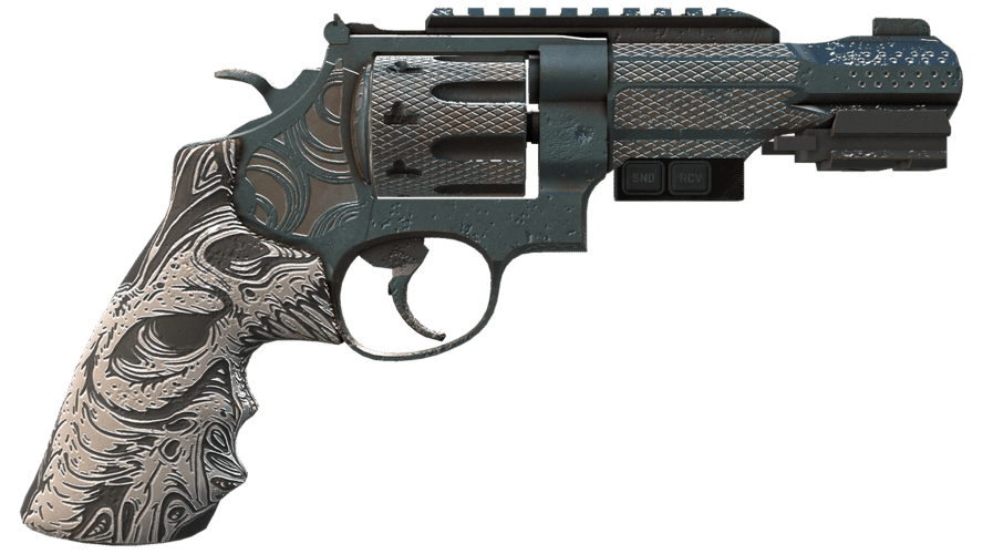 StatTrak™ R8 Revolver | Bone Forged (Field-Tested)