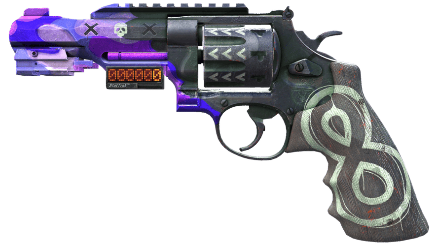 StatTrak™ R8 Revolver | Crazy 8 (Field-Tested)