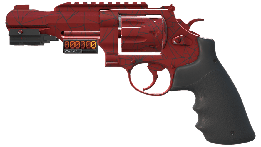 StatTrak™ R8 Revolver | Crimson Web (Factory New)