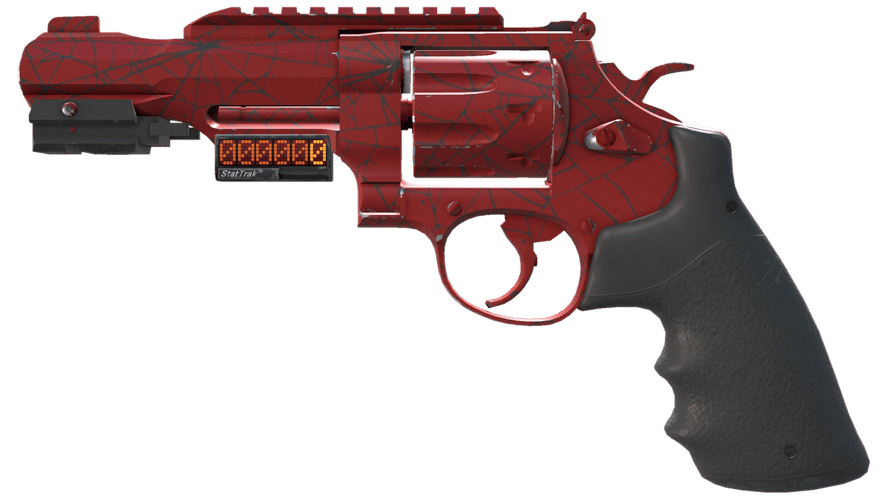 StatTrak™ R8 Revolver | Crimson Web (Minimal Wear)