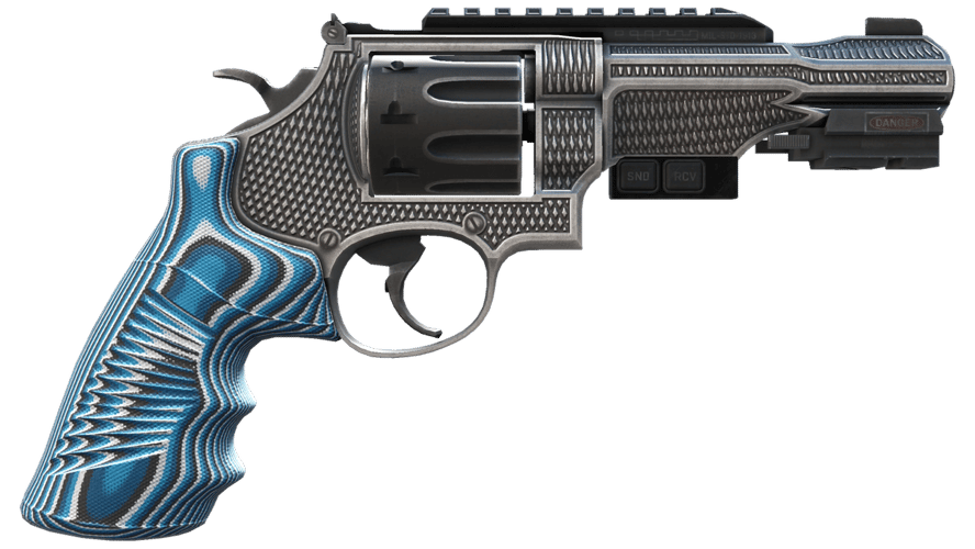 StatTrak™ R8 Revolver | Grip (Well-Worn)