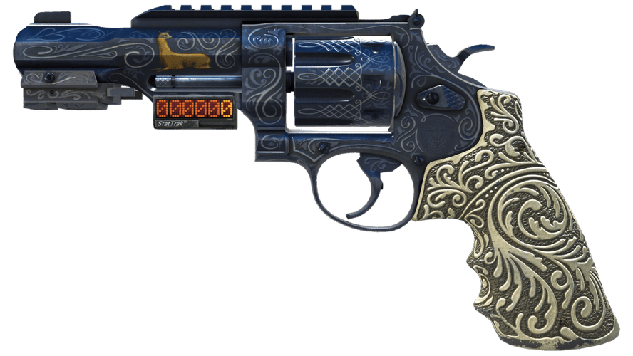 StatTrak™ R8 Revolver | Llama Cannon (Battle-Scarred)