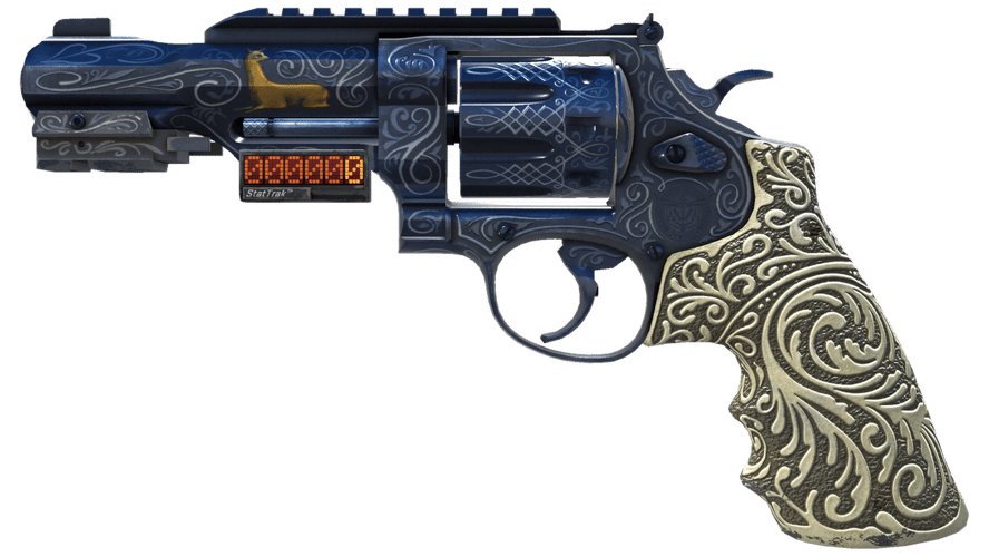 StatTrak™ R8 Revolver | Llama Cannon (Well-Worn)