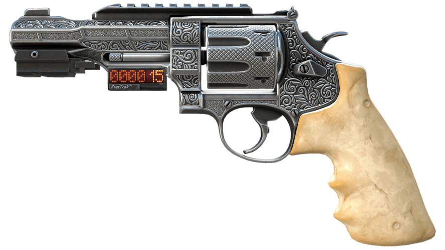 StatTrak™ R8 Revolver | Memento (Minimal Wear)