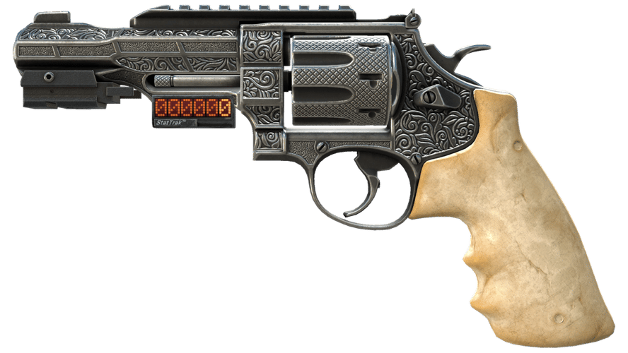 StatTrak™ R8 Revolver | Memento (Well-Worn)