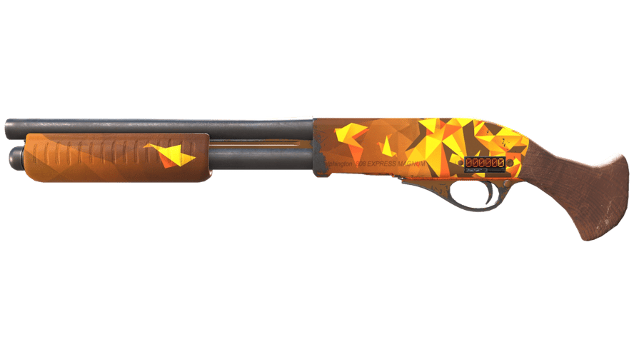 StatTrak™ Sawed-Off | Origami (Minimal Wear)