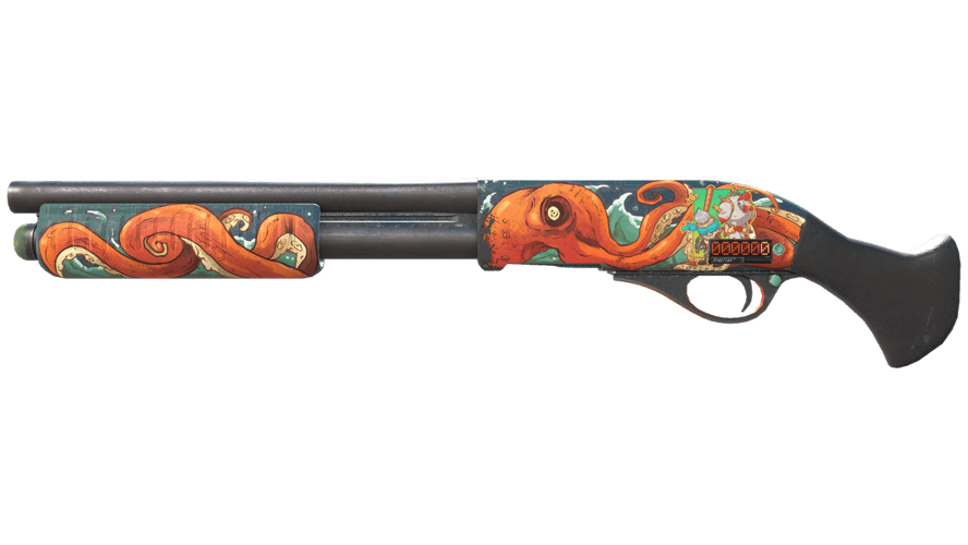 StatTrak™ Sawed-Off | The Kraken (Minimal Wear)
