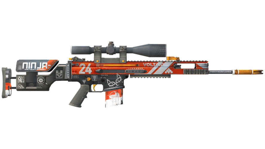 StatTrak™ SCAR-20 | Bloodsport (Field-Tested)