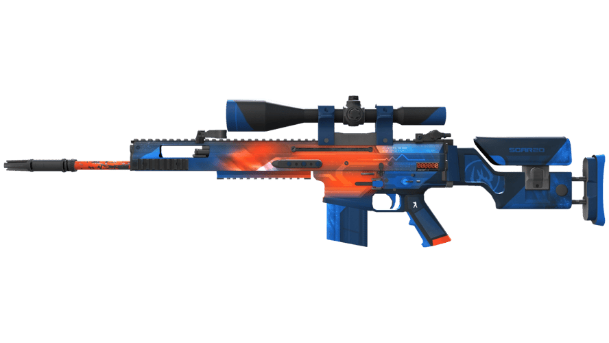 StatTrak™ SCAR-20 | Cardiac (Minimal Wear)