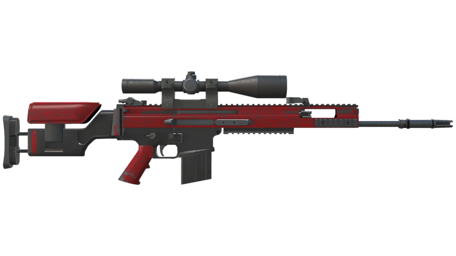 StatTrak™ SCAR-20 | Crimson Web (Factory New)