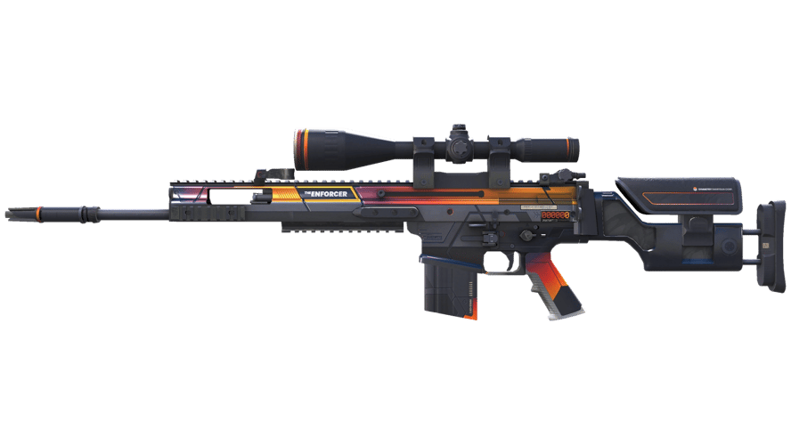 StatTrak™ SCAR-20 | Enforcer (Minimal Wear)