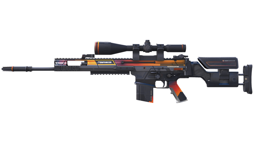 StatTrak™ SCAR-20 | Enforcer (Minimal Wear)