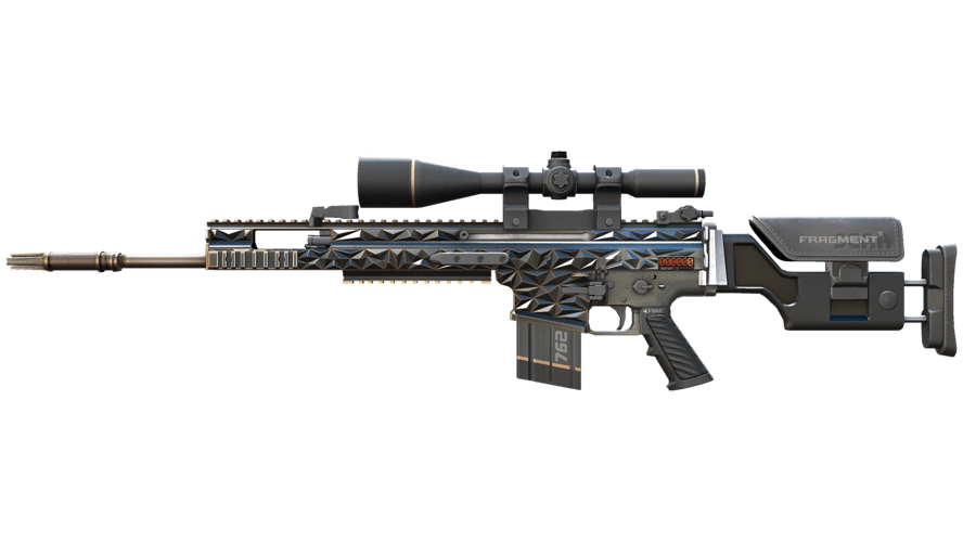 StatTrak™ SCAR-20 | Fragments (Factory New)