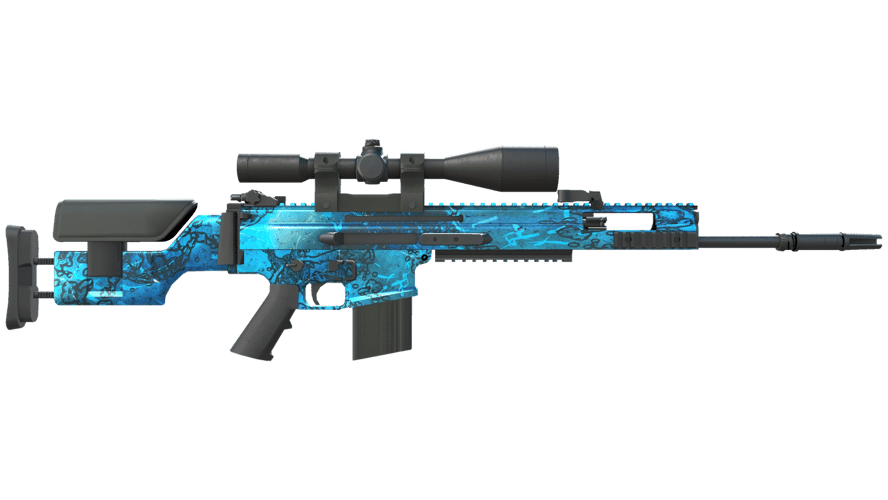StatTrak™ SCAR-20 | Grotto (Factory New)