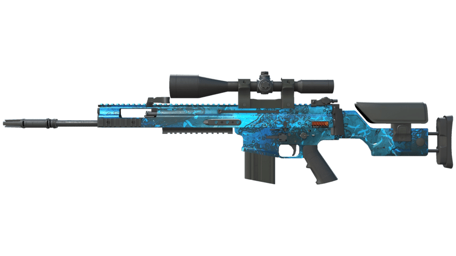 StatTrak™ SCAR-20 | Grotto (Factory New)