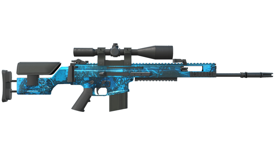 StatTrak™ SCAR-20 | Grotto (Field-Tested)