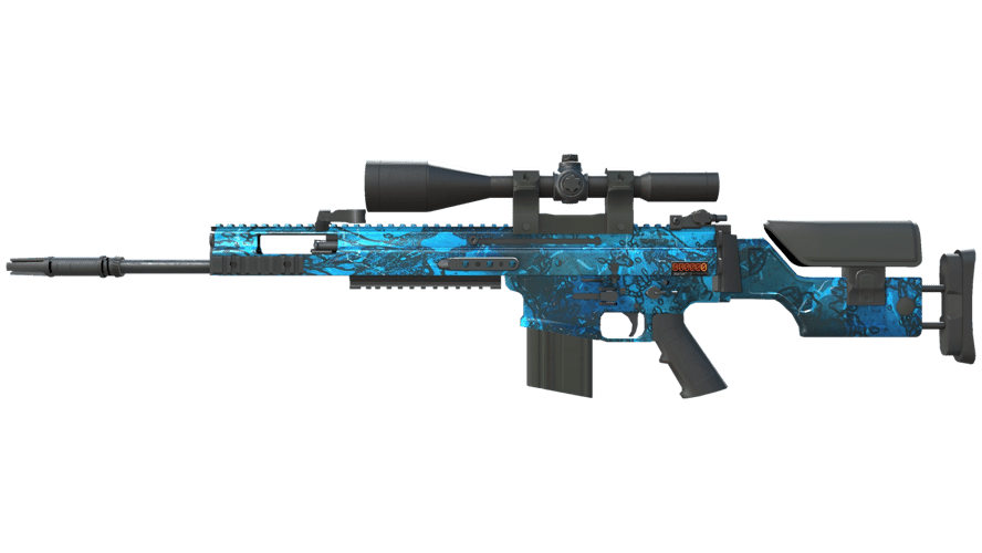StatTrak™ SCAR-20 | Grotto (Field-Tested)