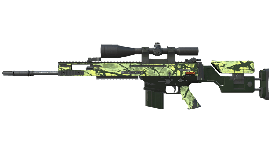 StatTrak™ SCAR-20 | Outbreak (Minimal Wear)