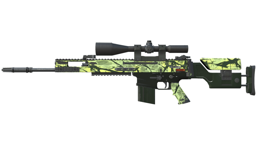 StatTrak™ SCAR-20 | Outbreak (Minimal Wear)