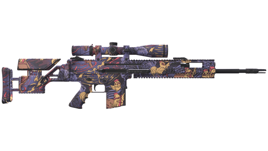 StatTrak™ SCAR-20 | Poultrygeist (Field-Tested)
