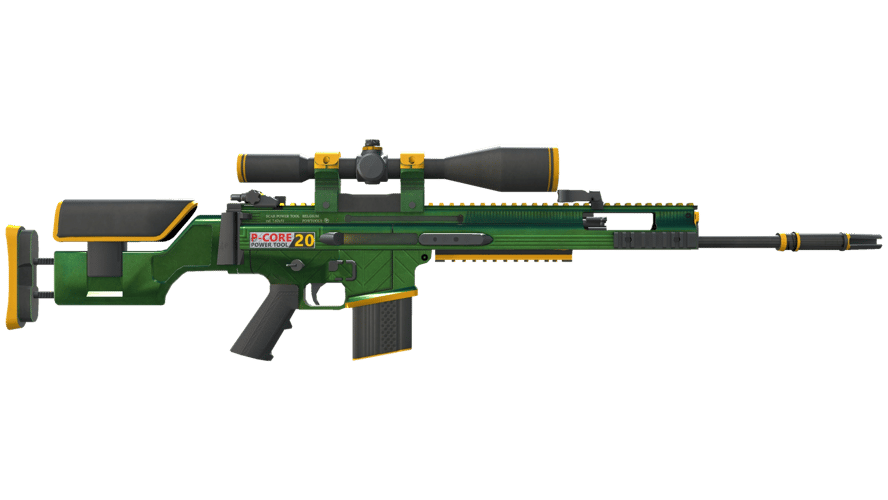 StatTrak™ SCAR-20 | Powercore (Minimal Wear)