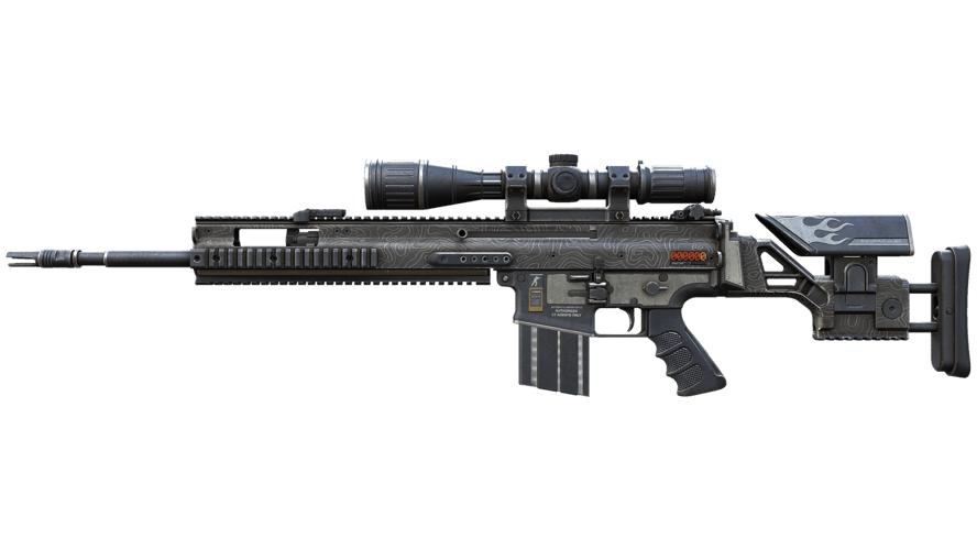 StatTrak™ SCAR-20 | Первопроходец (Поношенное)