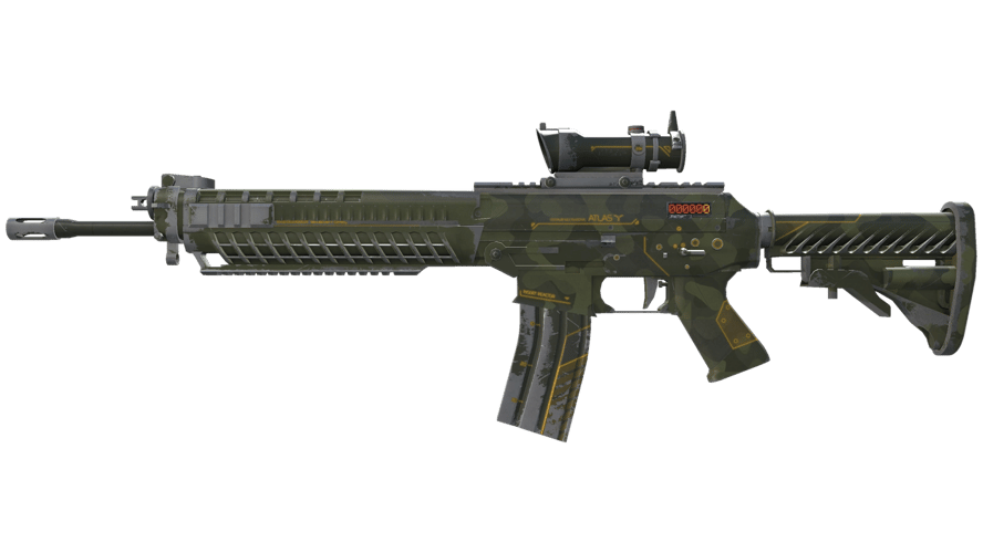 StatTrak™ SG 553 | Atlas (Field-Tested)